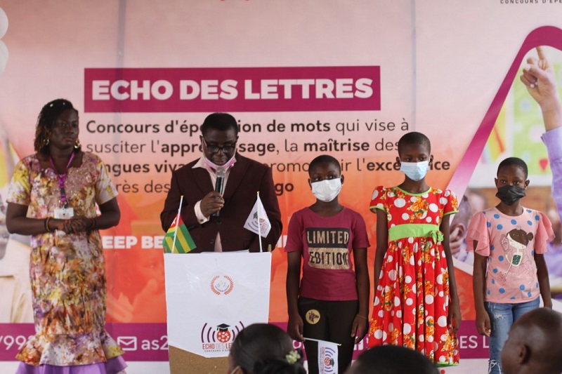 4Togo l'association Be a Blessing officialise son concours d'épellation Echo des lettres