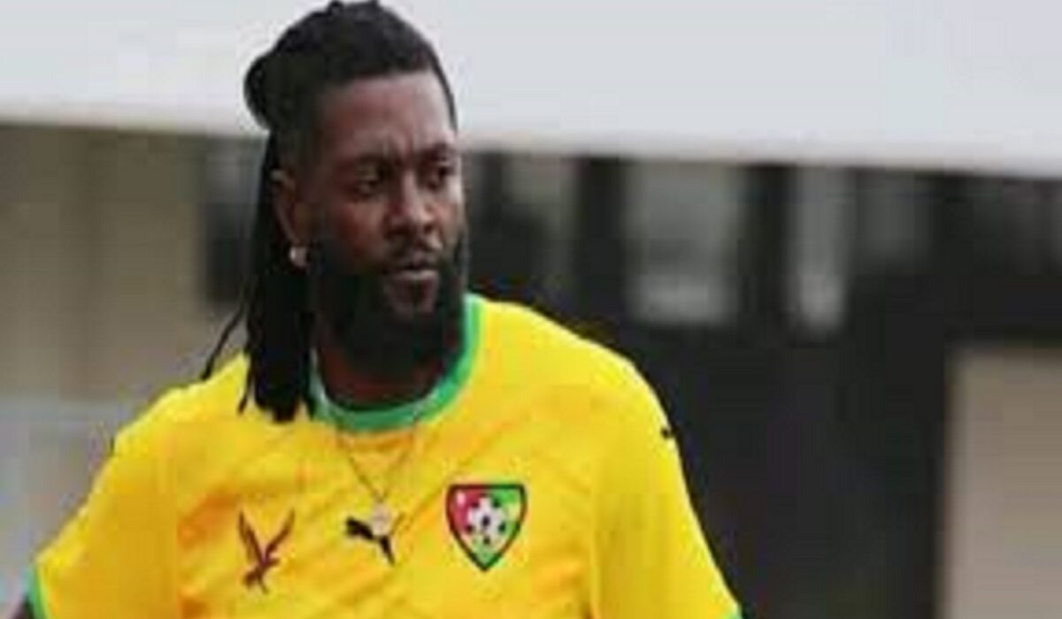 Adebayor un cliché d'enfance de la star enflamme la toile