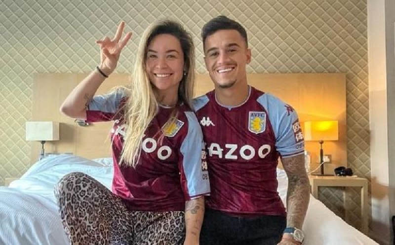 Coutinho et sa femme