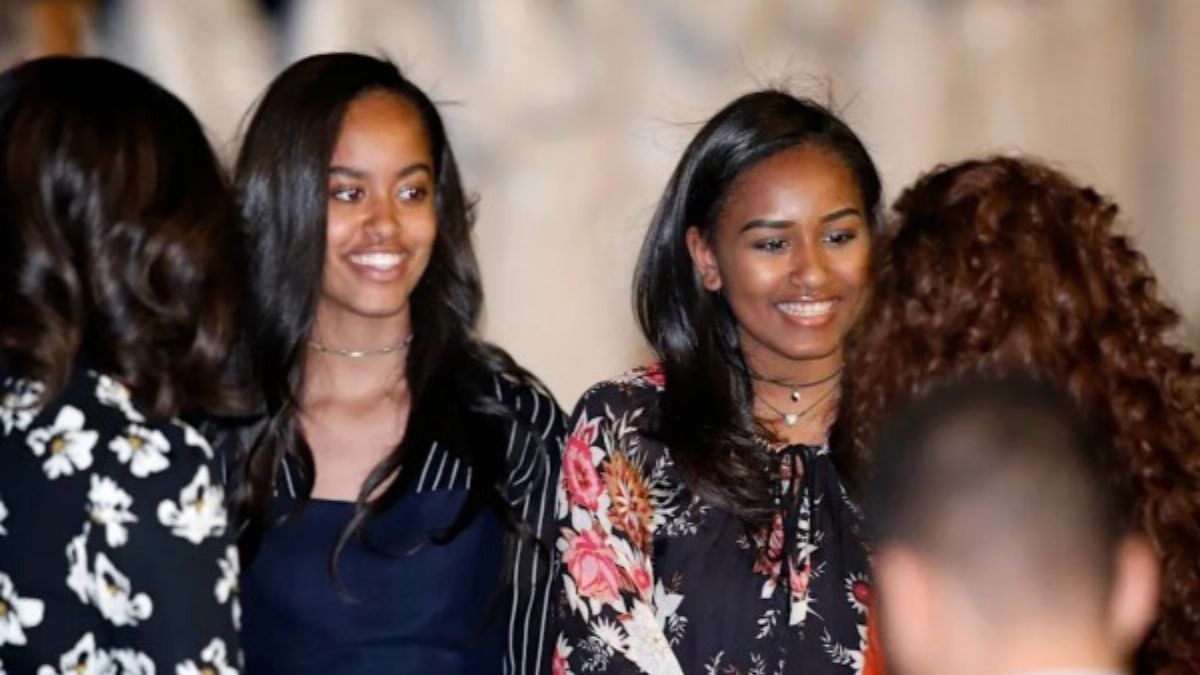 Malia Et Sasha Obama Très Heureuses ; Cette Danse Des Filles De Barack ...