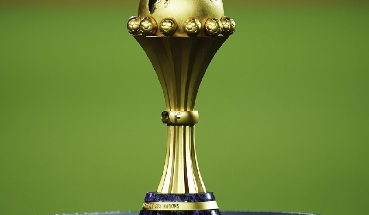 Illustration African Cup of Nations trophy during the 2019 Africa Cup of Nations final soccer match between Senegal and Algeria at the Cairo International Stadium on 19th July 2019'hoto : Ulrik Pedersen / Icon Sport