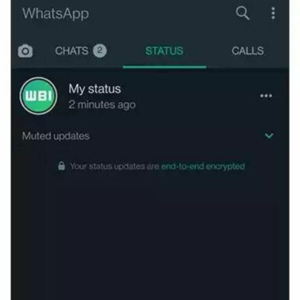 WhatsApp comment écrire son statut avec un vocal