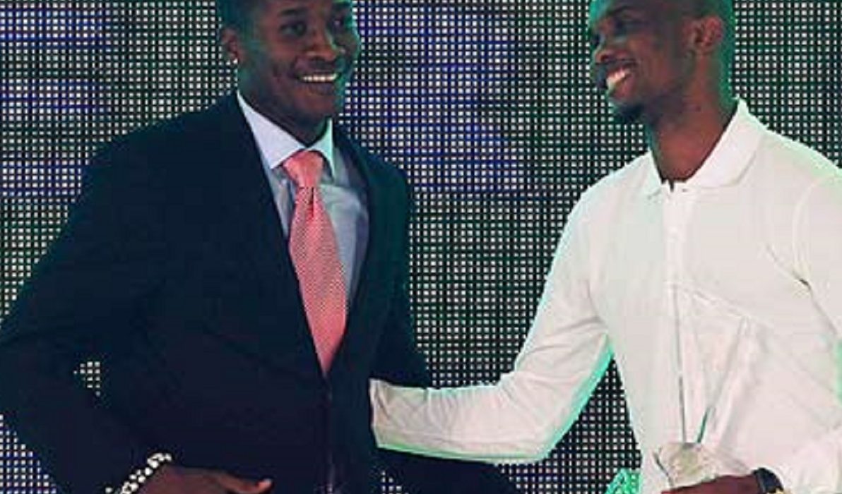 Asamoah Gyan et Samuel Eto'o