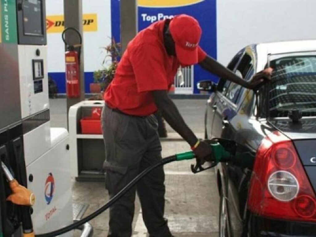 déconseillé plein carburant