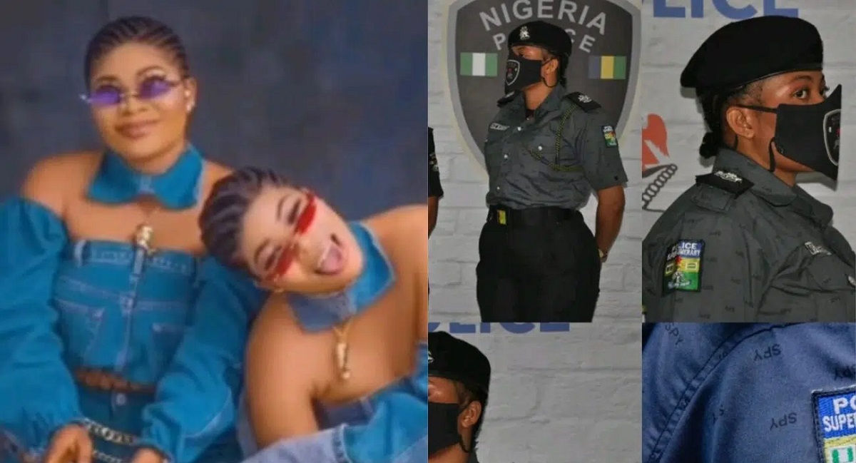 Nigeria la police suspend 2 policières s3xy à cause d’une vidéo TikTok