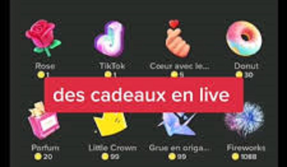 TikTok combien cadeaux 