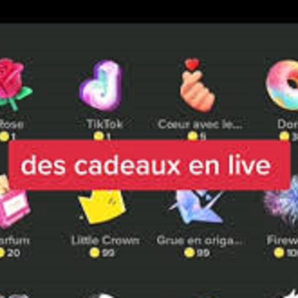 TikTok combien cadeaux 