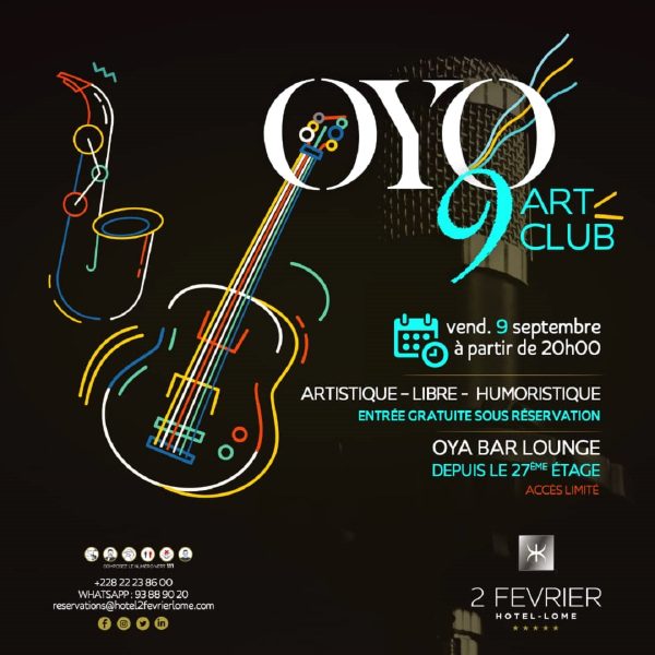 Togo Oyo art club, le nouvel espace de l’Htel Février