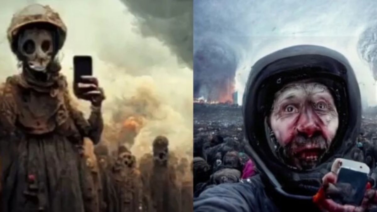 Un scénario apocalyptique, terrifiant et très inquiétant ; l’intelligence artificielle révèle le dernier selfie de l’humanité (vidéo)2