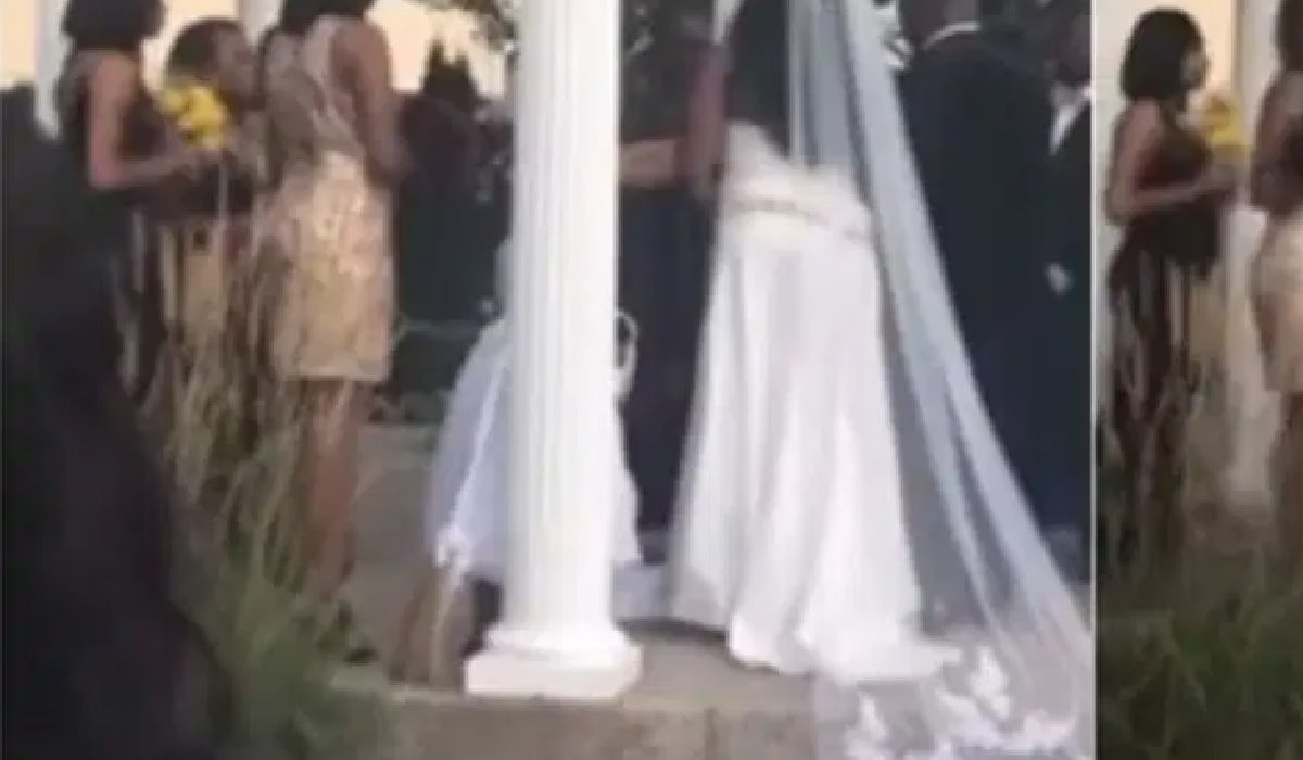 Une maîtresse enceinte gâche le mariage de son petit ami (vidéo)