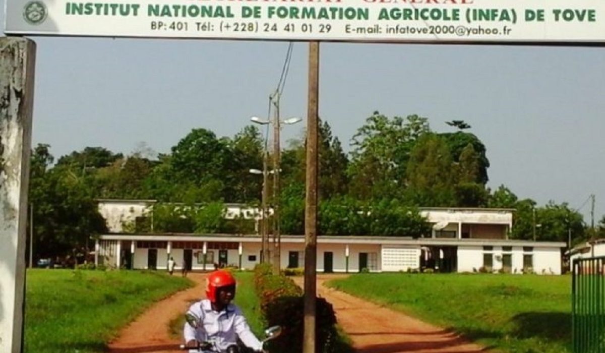  l’Institut National de Formation Agricole (INFA) de Tové