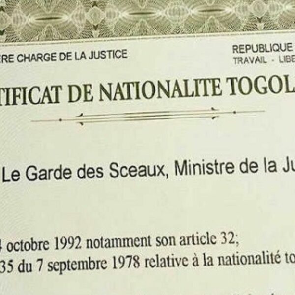 Etablissement des documents d’identité pour les Togolais de la diaspora ; voici les 4 pays ciblés et les périodes