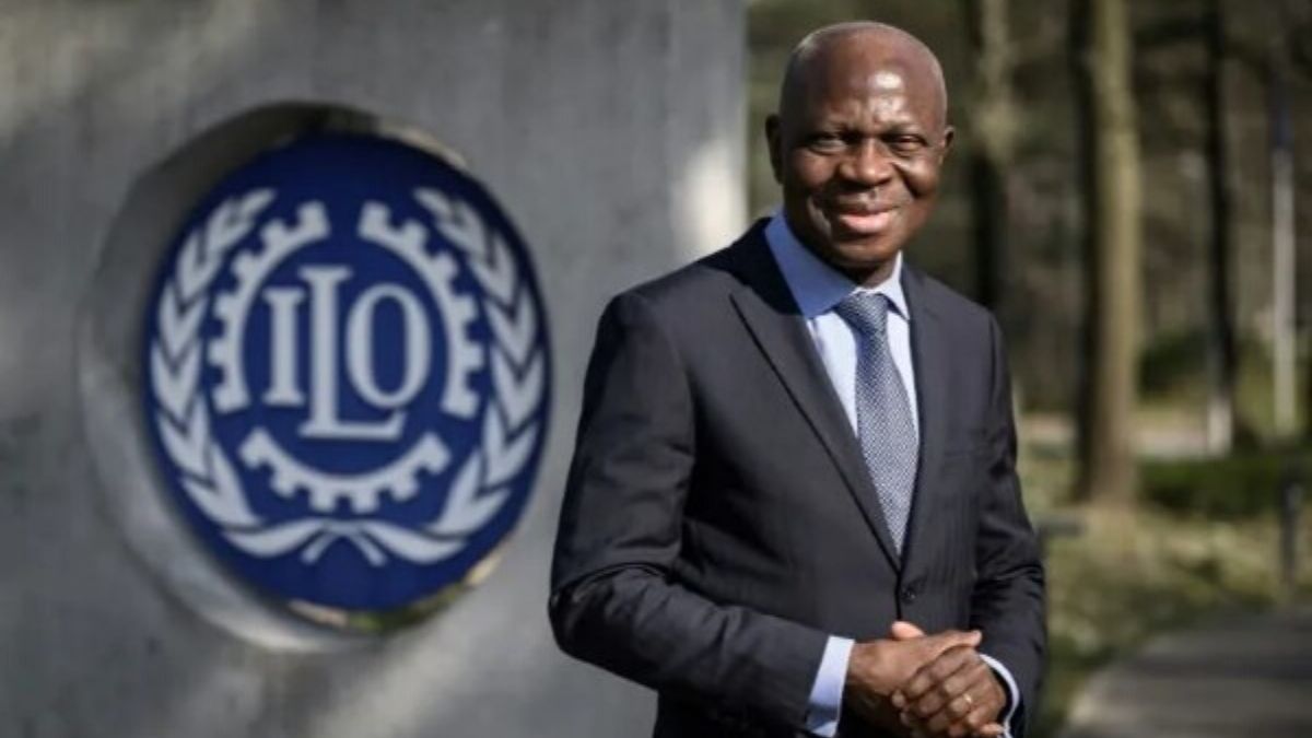 Gilbert Houngbo  Permettre aux travailleurs de profiter d'un... ; la grande ambition du premier Africain patron de l'OIT