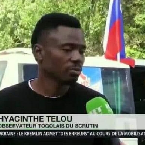 Référendum d’annexion Qui est Hyacinthe Telou, l’observateur togolais présent à Donetsk en Ukraine