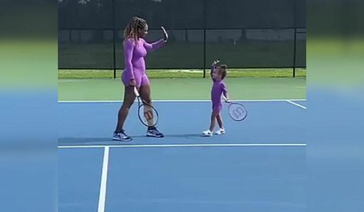 Serena Williams la tennis woman ne laisse pas sa fille la regarder jouer