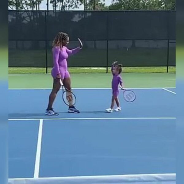 Serena Williams la tennis woman ne laisse pas sa fille la regarder jouer