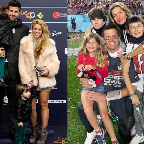 Stars le couple Tom Brady-Gisele Bündchen en passe de ravir le titre de rupture de l'année à Gerard Piqué et Shakira-compressed