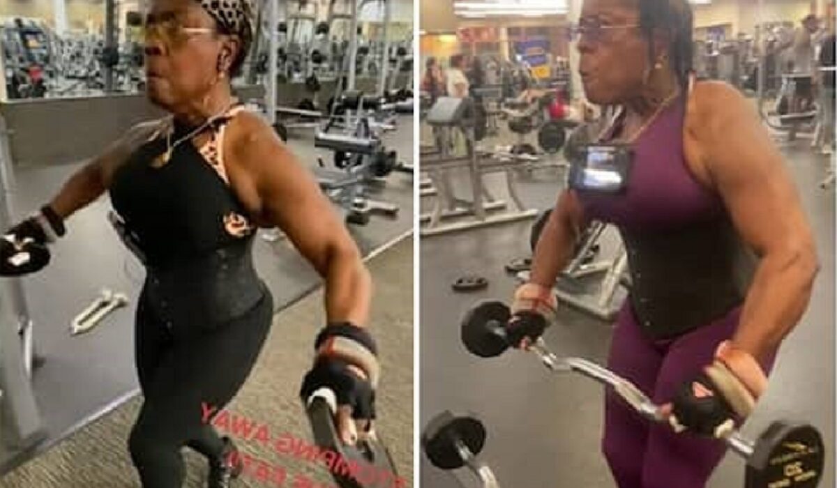 Une femme de 71 ans avec de gros muscles choque la toile (vidéo)