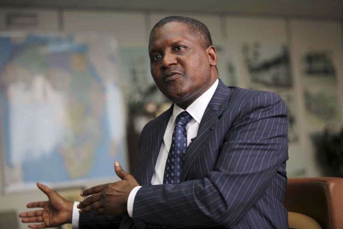 Dangote  Toute personne vendant ce produit étranger interdit doit aller en prison...