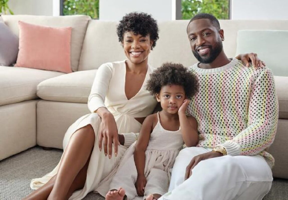 Gabrielle Union et Dwyane Wade aperçus au Ghana avec leur fille (vidéo)