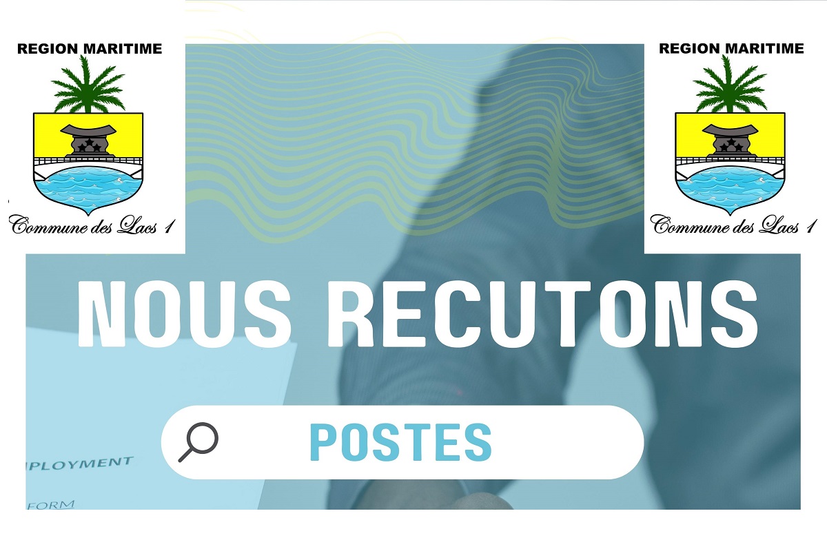 La Commune des Lacs 1 recrute