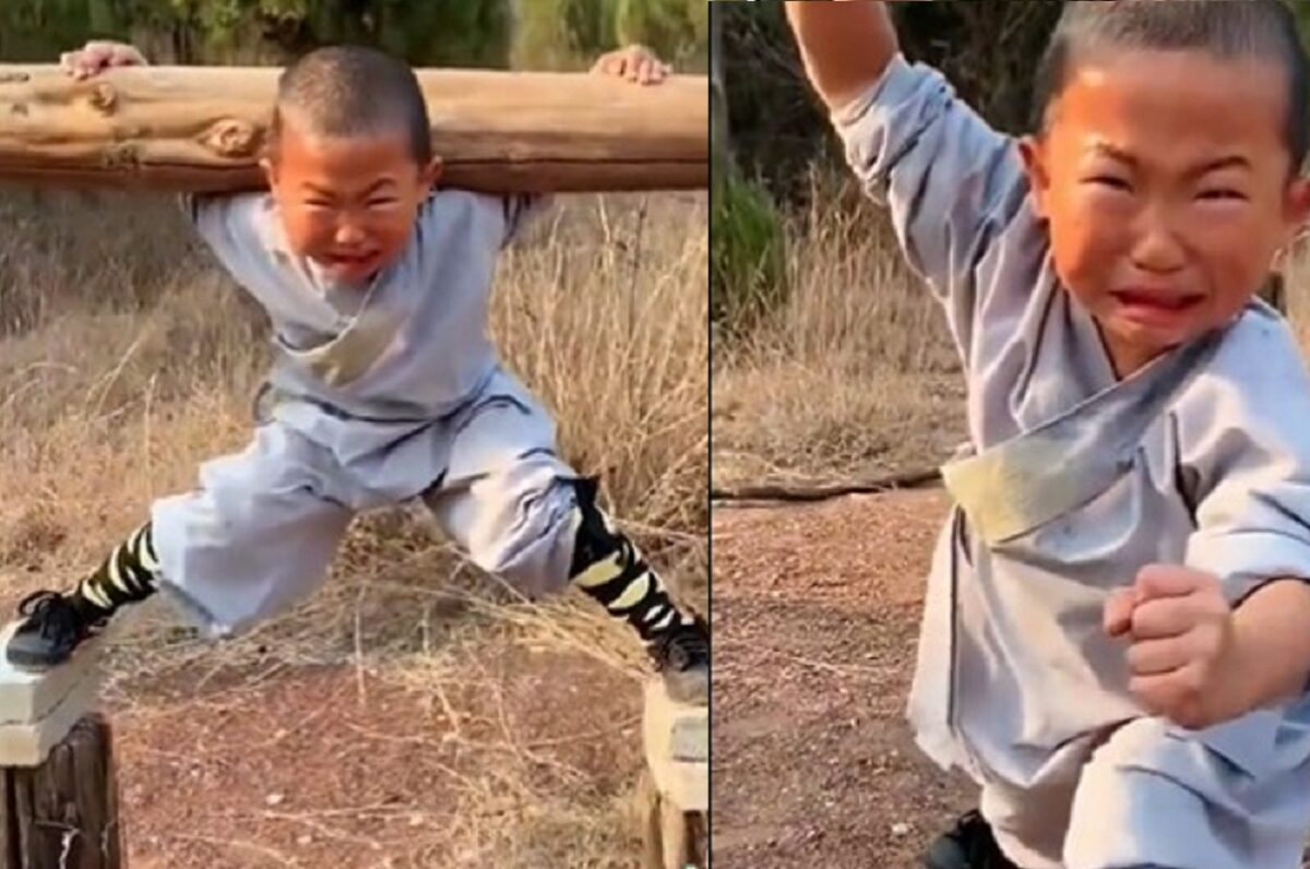 La vidéo d'un enfant qui s'entraîne au Kung-Fu choque les internautes