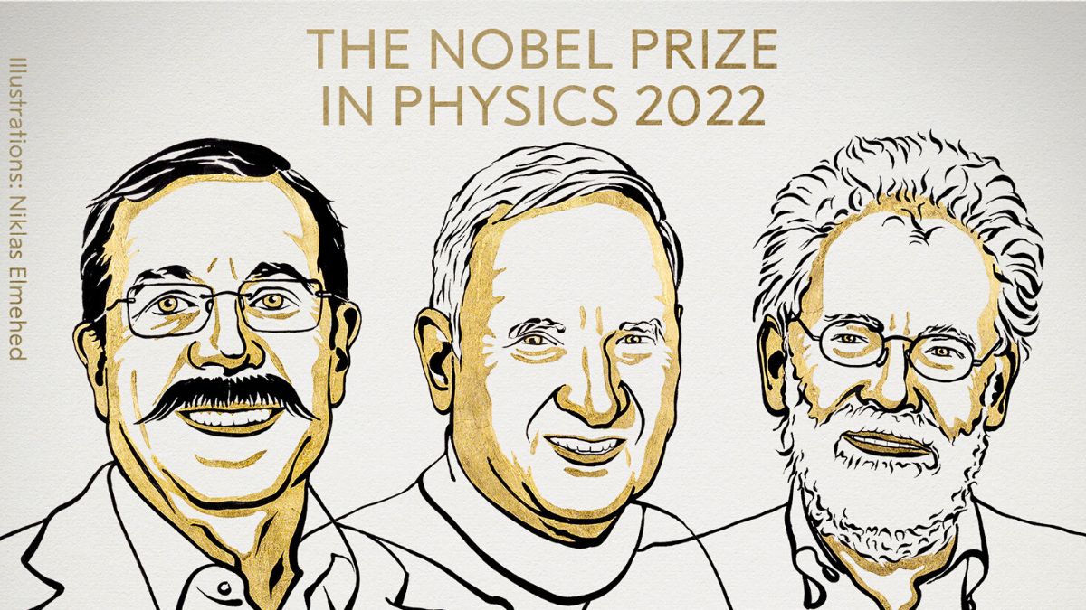 Prix Nobel de physique 2022  le français Alain Aspect et 2 autres chercheurs récompensés pour leurs travaux sur la mécanique quantique