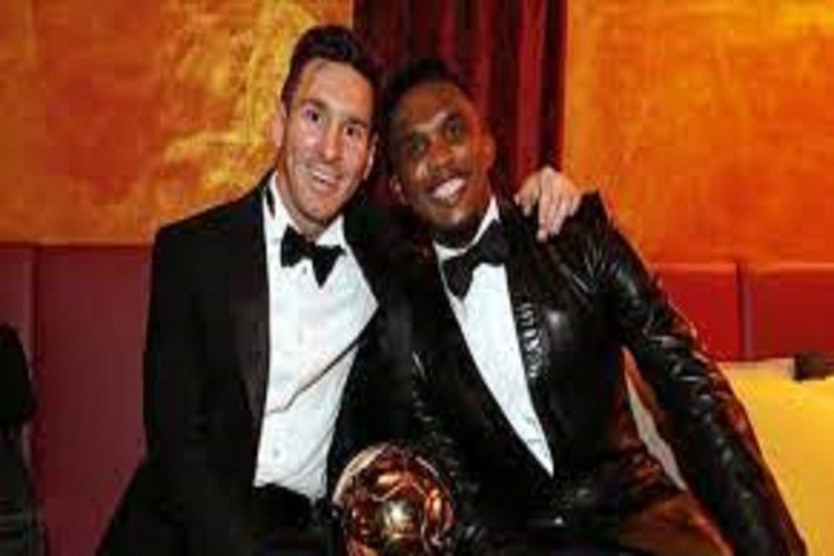 Samuel Eto'o Lionel Messi