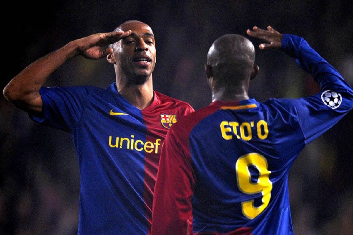 Thierry Henry et Eto'o