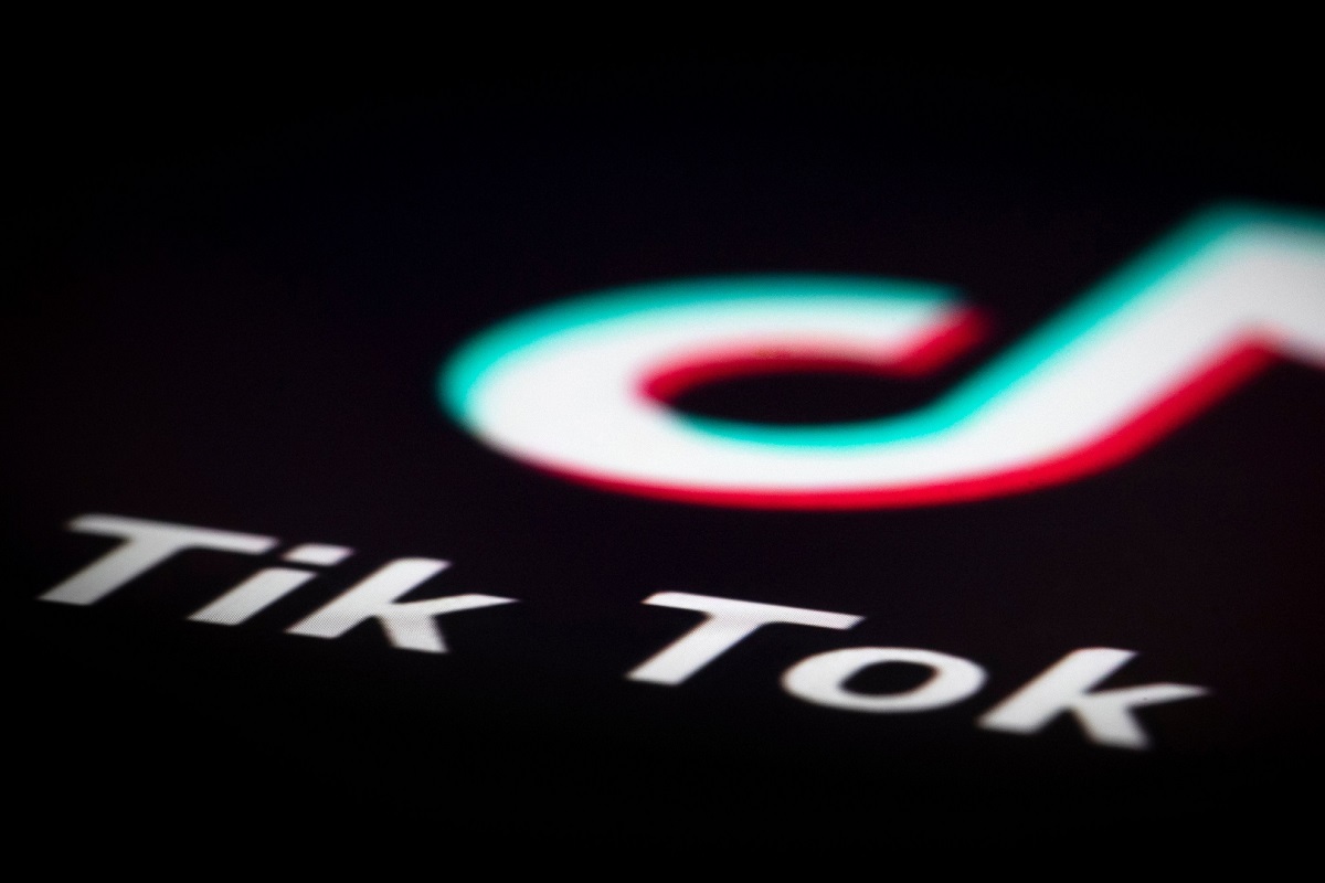 A photo taken on December 14, 2018 in Paris shows the logo of the application TikTok. - TikTok, is a Chinese short-form video-sharing app, which has proved wildly popular this year. (Photo by JOEL SAGET / AFP)