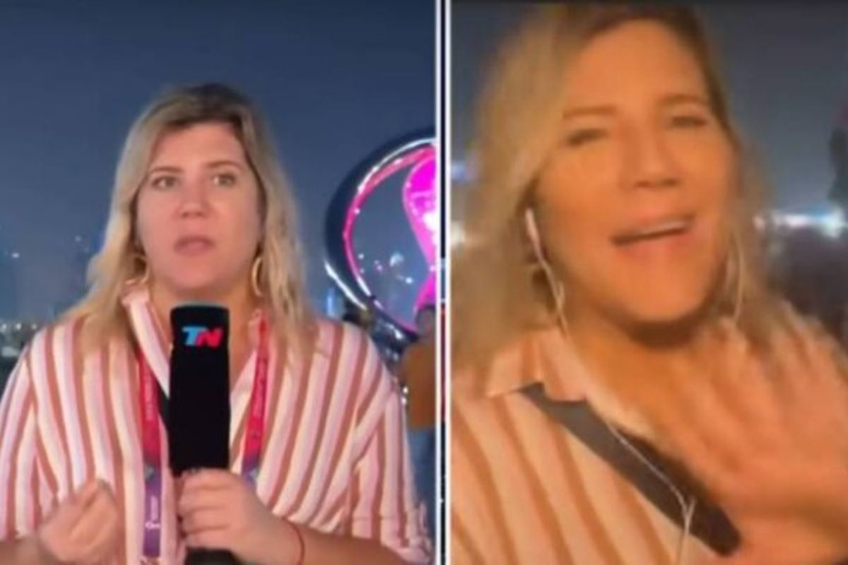 Dominique Metzger la journaliste volée en direct ; la police qatarie lui demande comment elle veut que le voleur soit puni