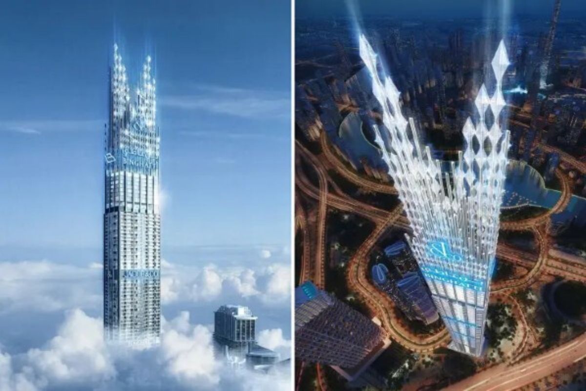 Dubaï ce gratte-ciel de 100 étages va devenir le plus haut bâtiment résidentiel du monde (photo)