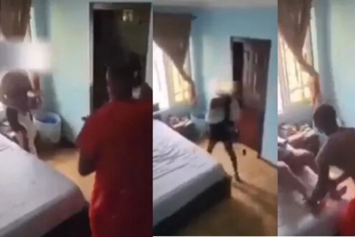 Une jeune femme se fait piéger par 3 hommes dans un hôtel ; la vidéo choque plus d'un