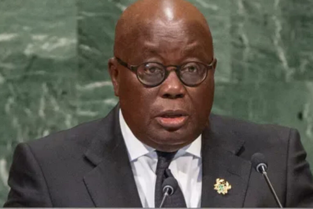 Nana Akufo-Addo et Christian Atsu