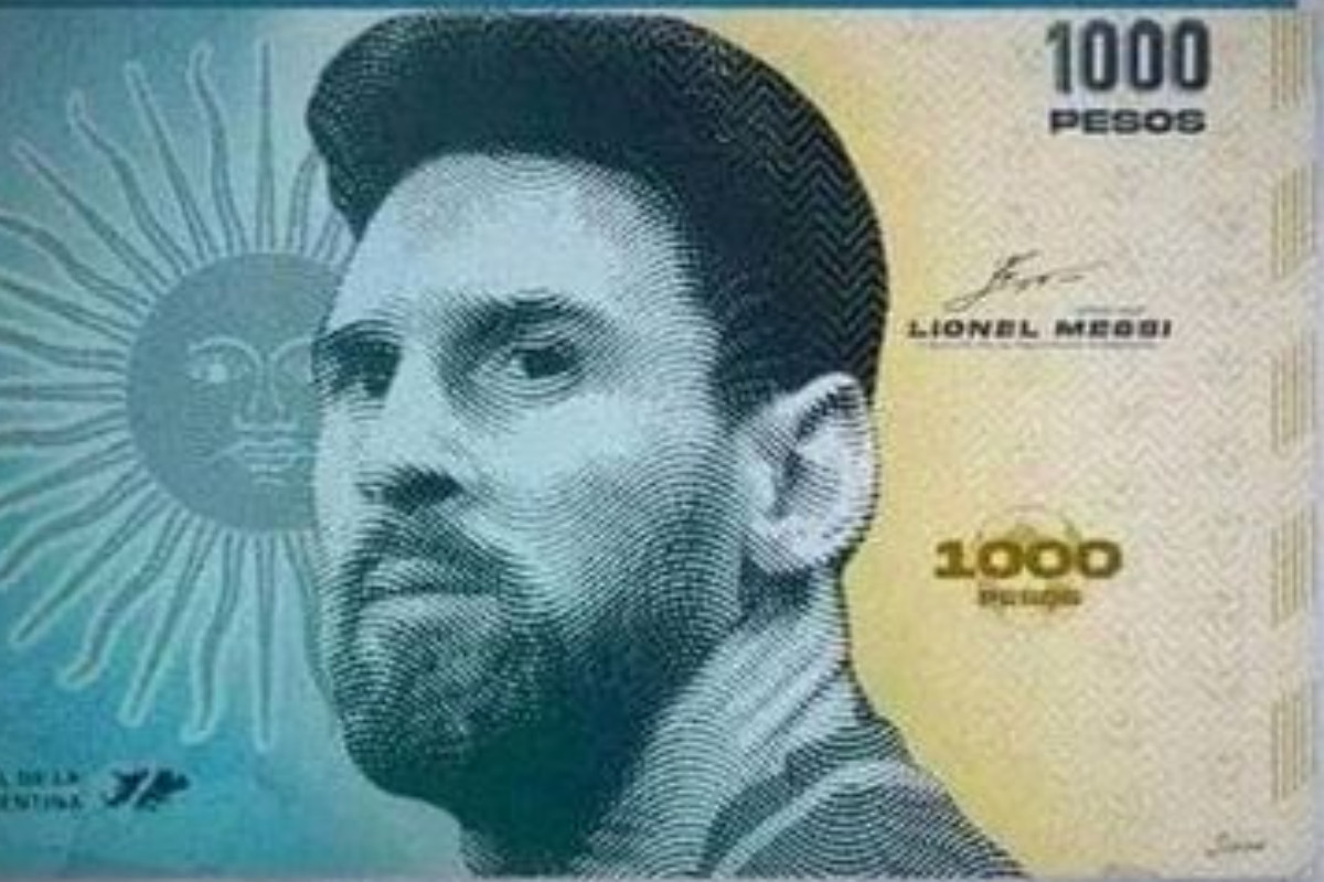 Messi billets de banque