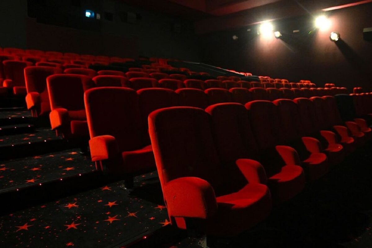 (FILES) In this file photo taken on October 29, 2020 an empty cinema is pictured in Mulhouse, eastern France, on the eve of a new lockdown in France to stop the spread of the novel coronavirus Covid-19. - Cinema attendance in France, closed or forced to reduce their capacity for a good part of the year due to the COVID-19 pandemic, fell by 69.4% in 2020, the National Film Centre (CNC) announced on December 30, 2020. (Photo by SEBASTIEN BOZON / AFP)