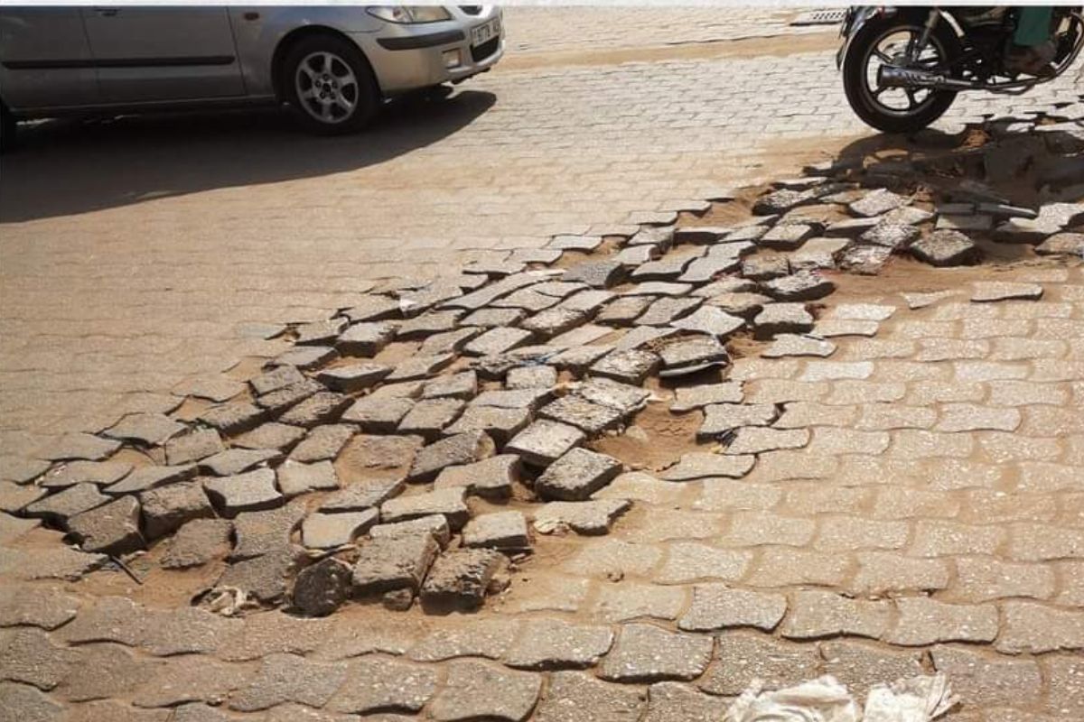 Togo: Grande vigilance recommandée aux usagers sur les pavés de Totsi (photo)