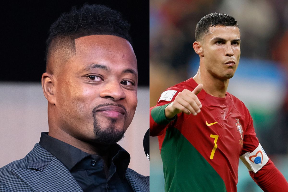 Patrice Evra sur Ronaldo