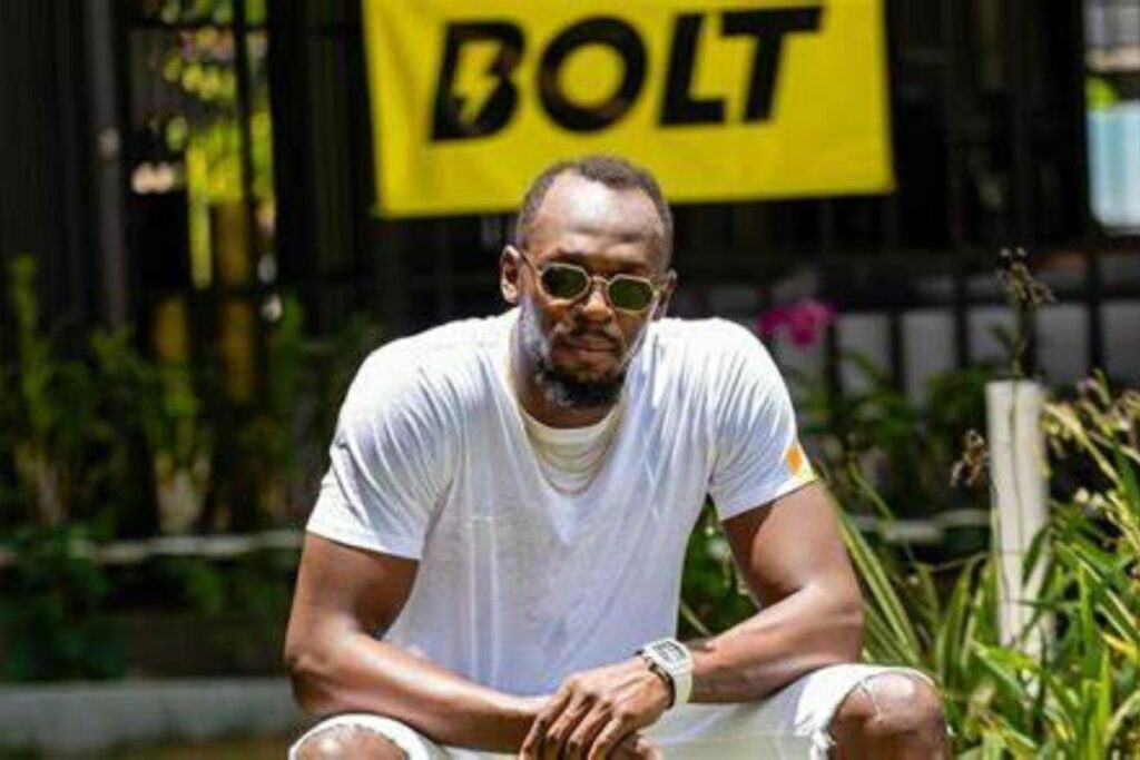 Usain Bolt jamaïcain ruine