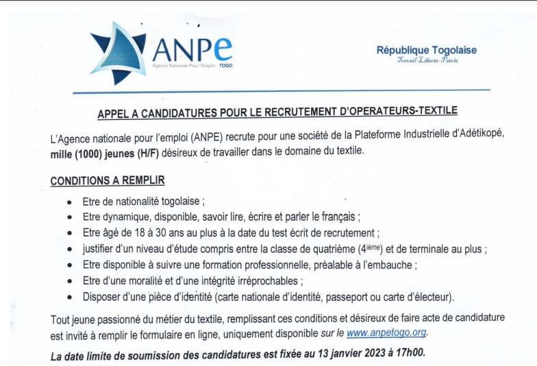 ANPE postuler