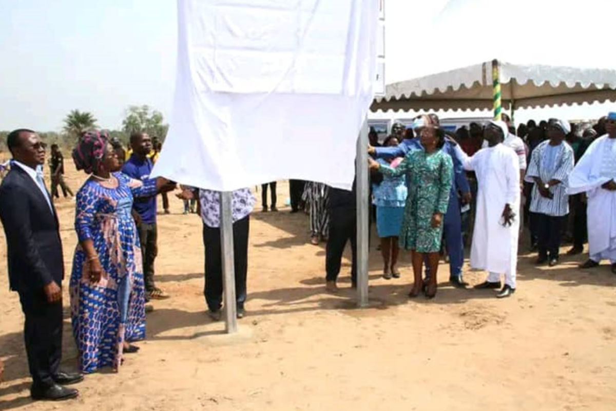 la route Sokodé - Tchamba - Frontière Bénin