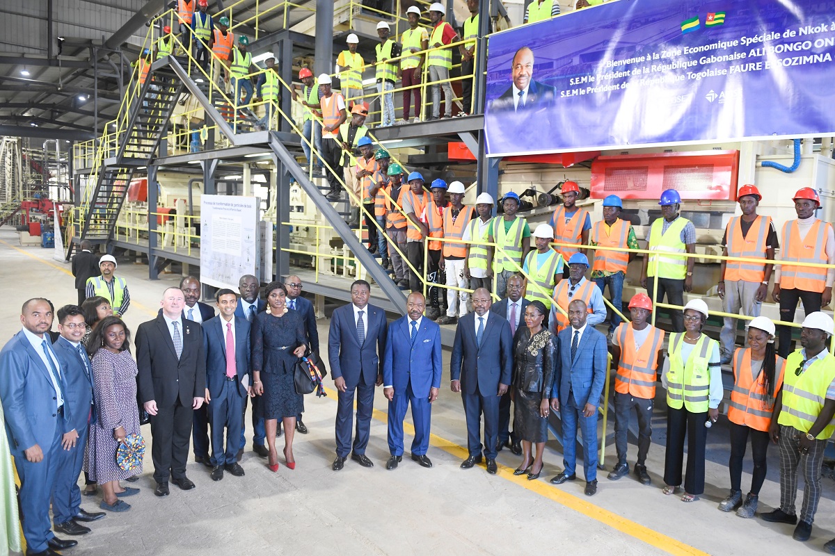 Une première en Afrique centrale ! Une usine de transformation du bois implantée au Gabon