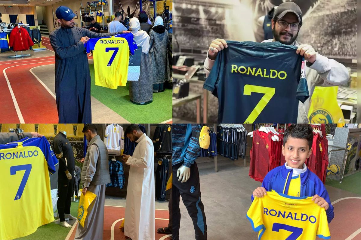 fans  Ronaldo acheter maillot 