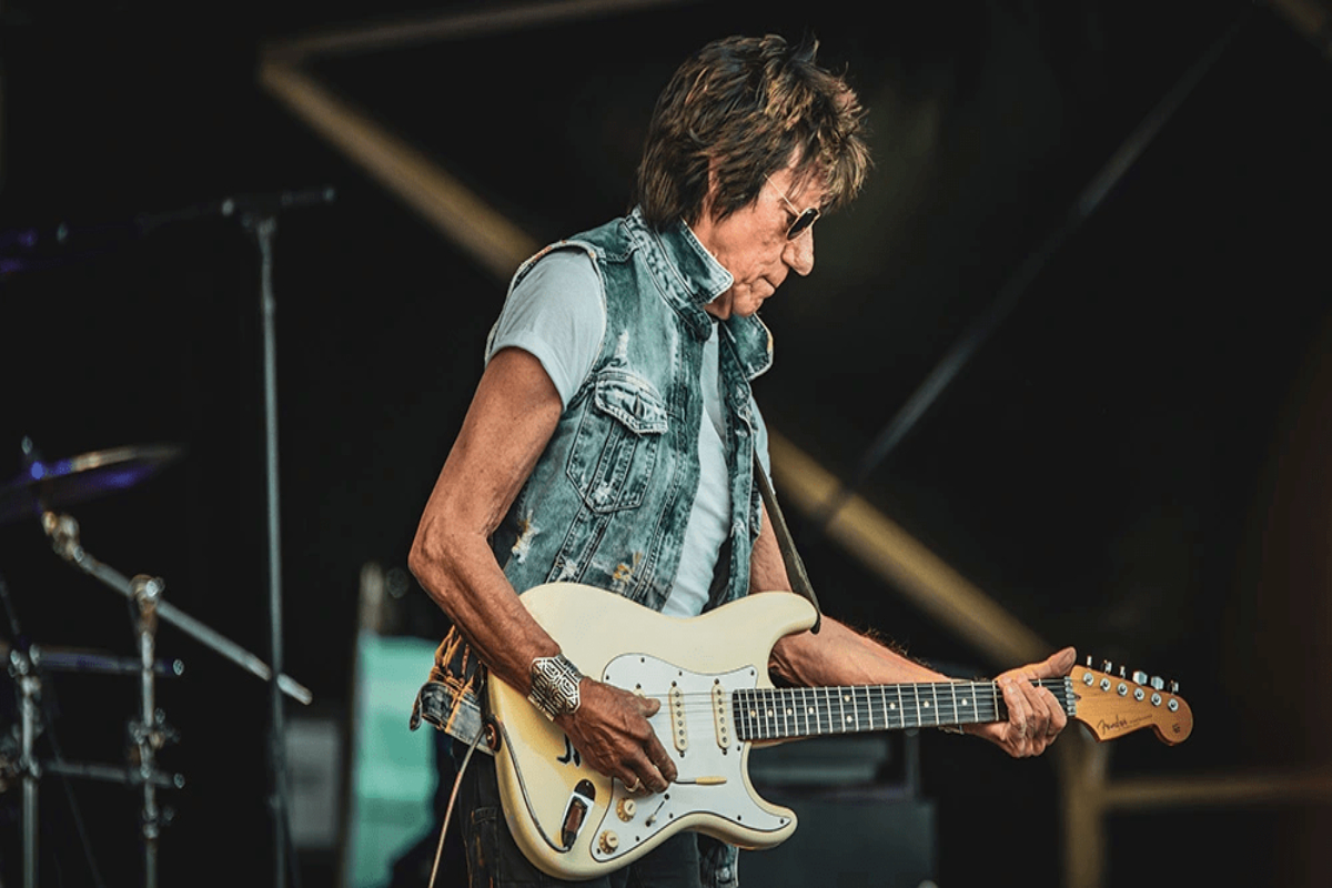 célèbre musicien Jeff Beck