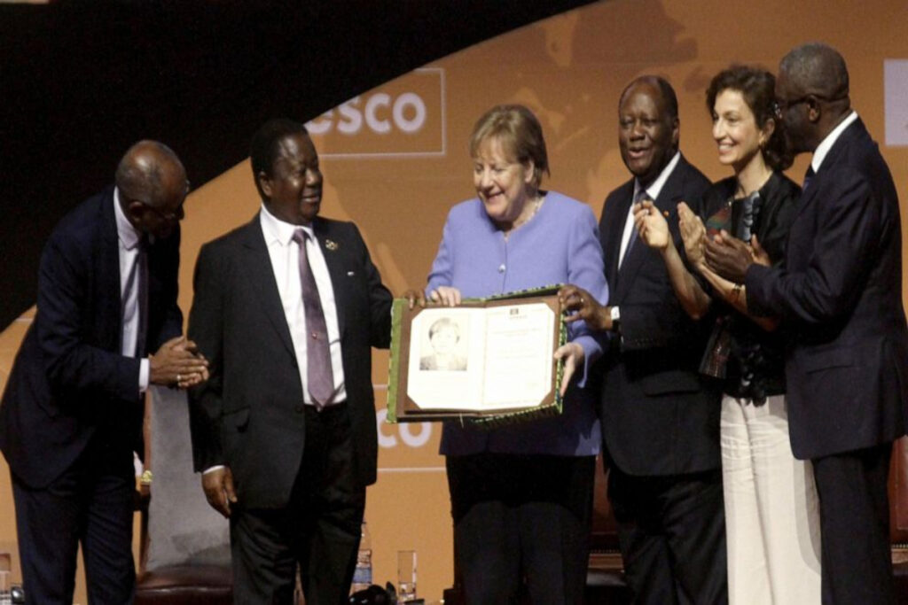 Angela Merkel UNESCO