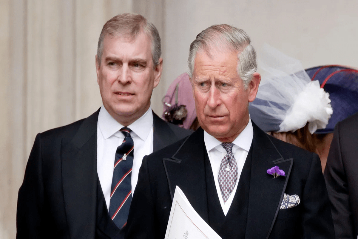 Roi Charles prince Andrew