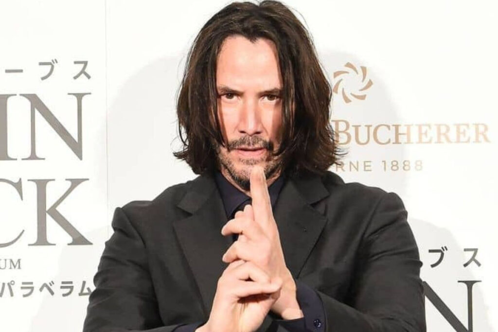 Keanu Reeves John Wick harceleur