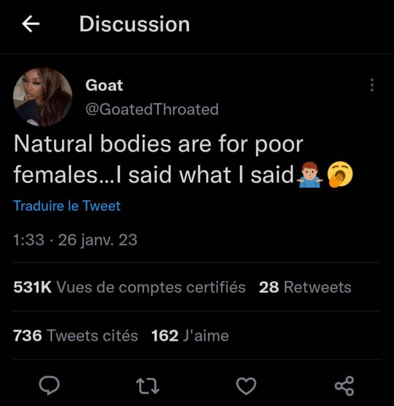 corps naturels femmes pauvres