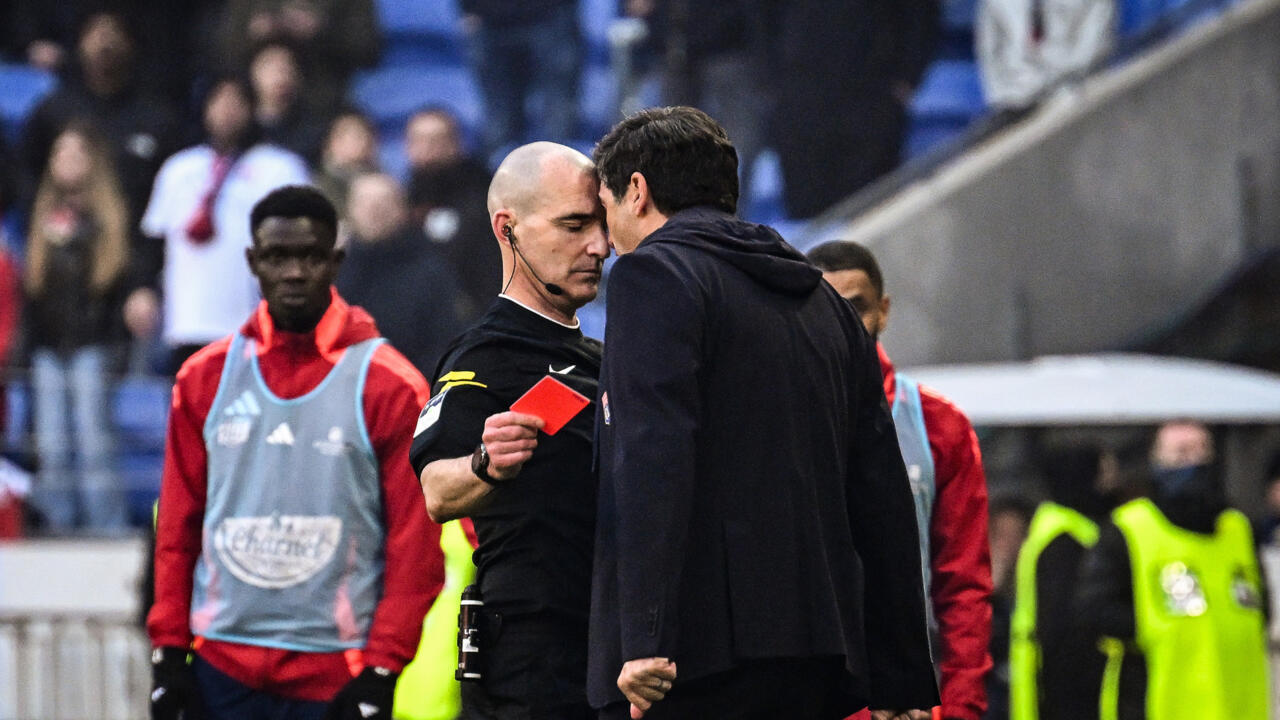 Ligue 1 : descente aux enfers de Paulo Fonseca après un tête-à-tête avec l'arbitre