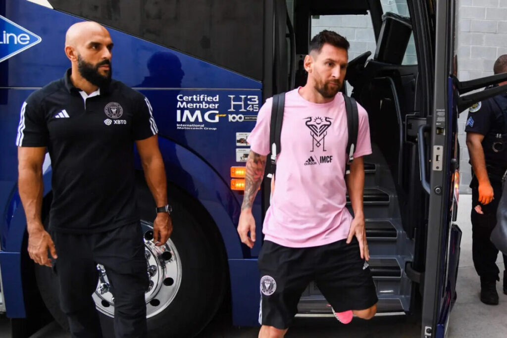 Coup dur pour Lionel Messi : la MLS interdit à son garde du corps de...